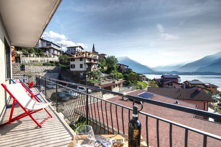 Gîte pour 8 personnes, avec balcon et vue sur le lac à Vercana - 3