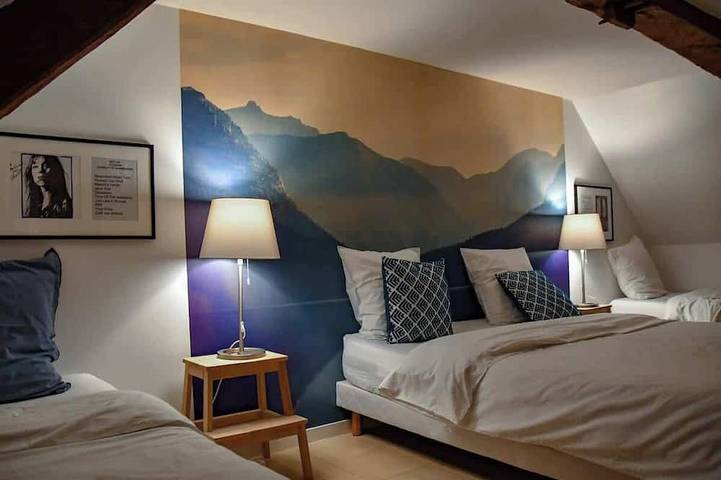 Ganze Wohnung, Le scenario - appt city center with parking in Carentan les Marais, Saint-Lô und Umgebung