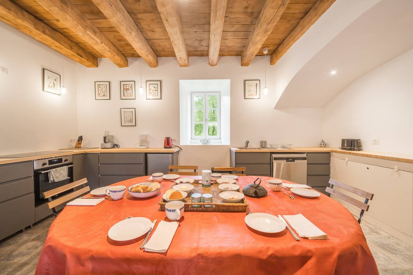La Borderie - Dans la ferme du château de la Baume in Prinsuéjols, Prinsuéjols-Malbouzon