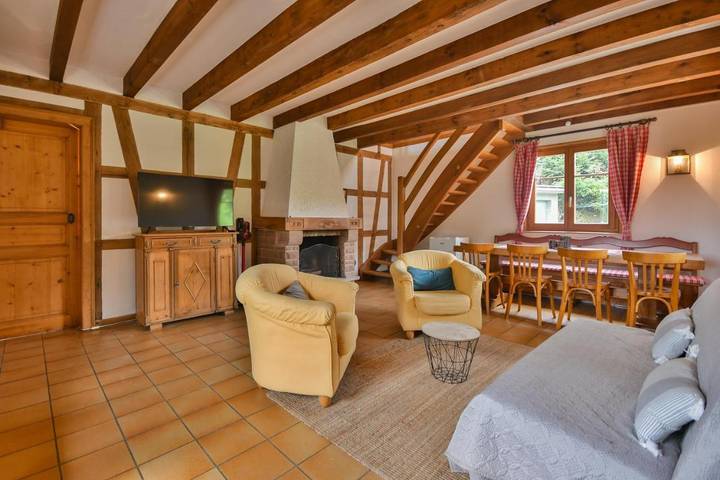 Ferienhaus für 6 Personen, mit Seeblick und Garten sowie Ausblick, mit Haustier im Elsass - 4