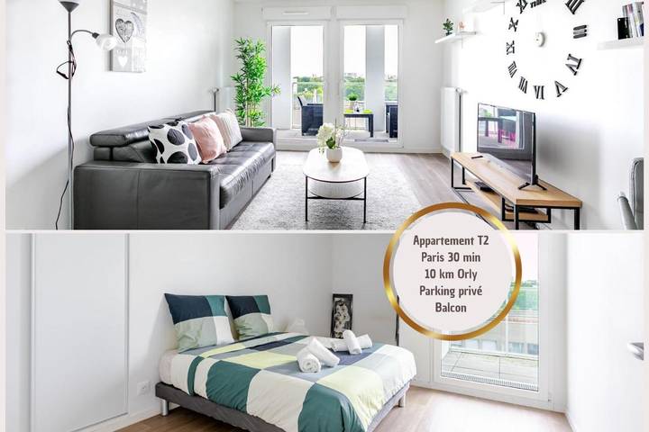 Apartamento de vacaciones para 4 personas, con balcón - 1