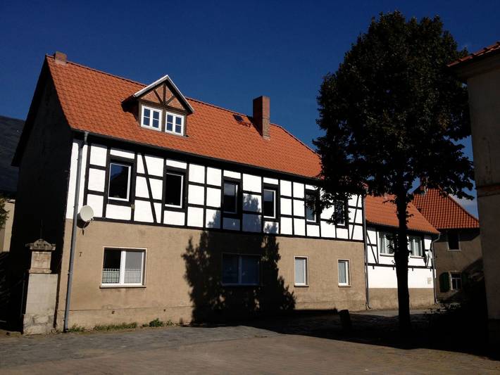 Ferienwohnung für 8 Personen, mit Terrasse und Garten in Ballenstedt