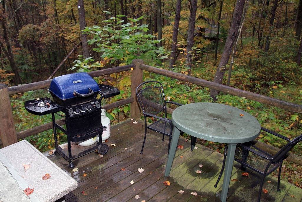 Kabine-Eigenes Badezimmer-Standard-Wildwoods Cabin in Hocking Hills