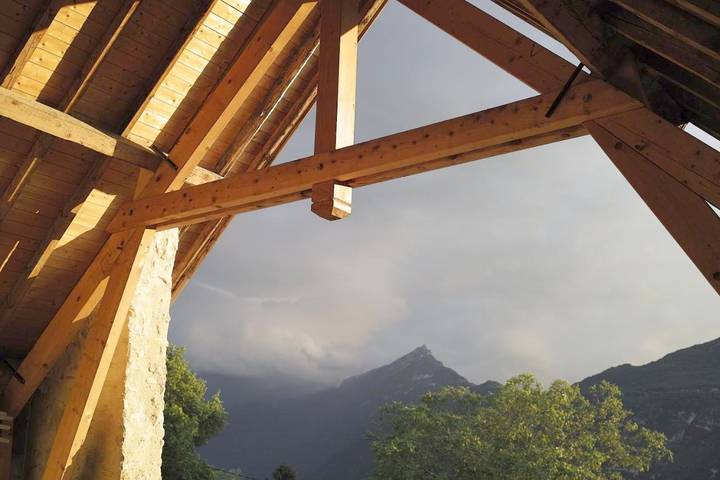 Maison de vacances pour 4 personnes, avec vue sur le lac ainsi que jardin et vue
