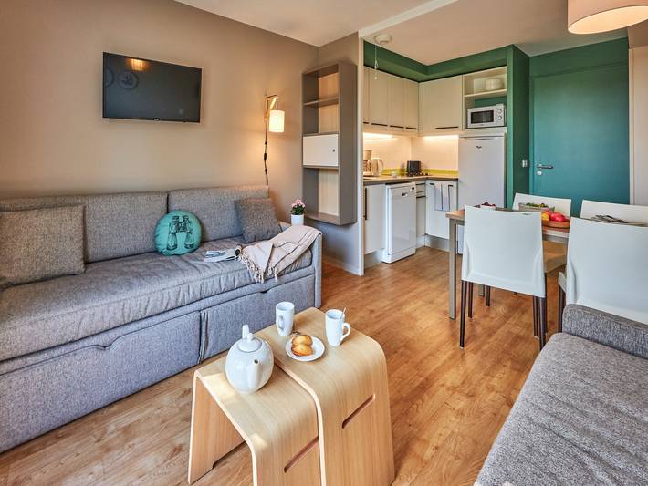 Chalet pour 6 personnes, avec piscine et terrasse, adapté aux familles dans le Calvados