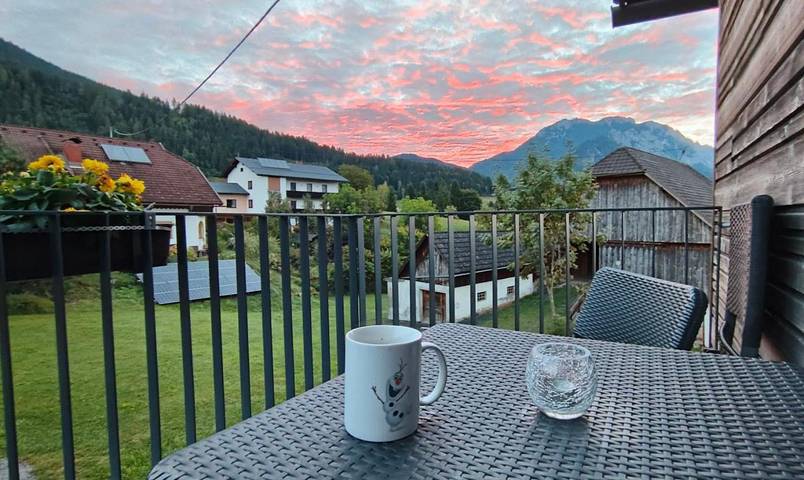Ferienwohnung für 3 Personen, mit Terrasse und Ausblick in Nötsch im Gailtal - 2