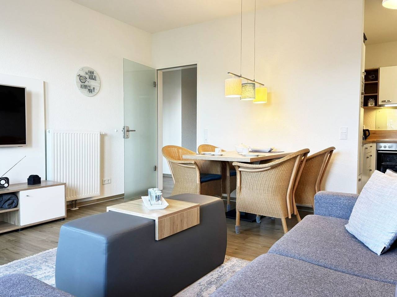 Ganze Wohnung, Ferienwohnung "Ostseeblick-Bollwark Whg. 9" direkt an der Ostsee in Olpenitz, Kappeln