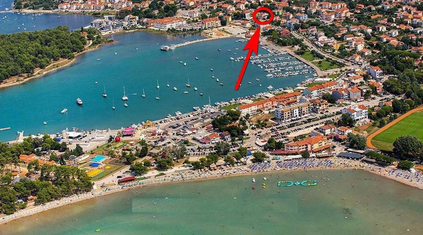 B&b per 4 persone, con giardino e panorama in Istria