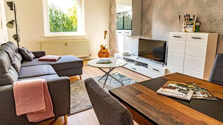 Ferienwohnung für 3 Personen, mit Garten, mit Haustier in Lüssow