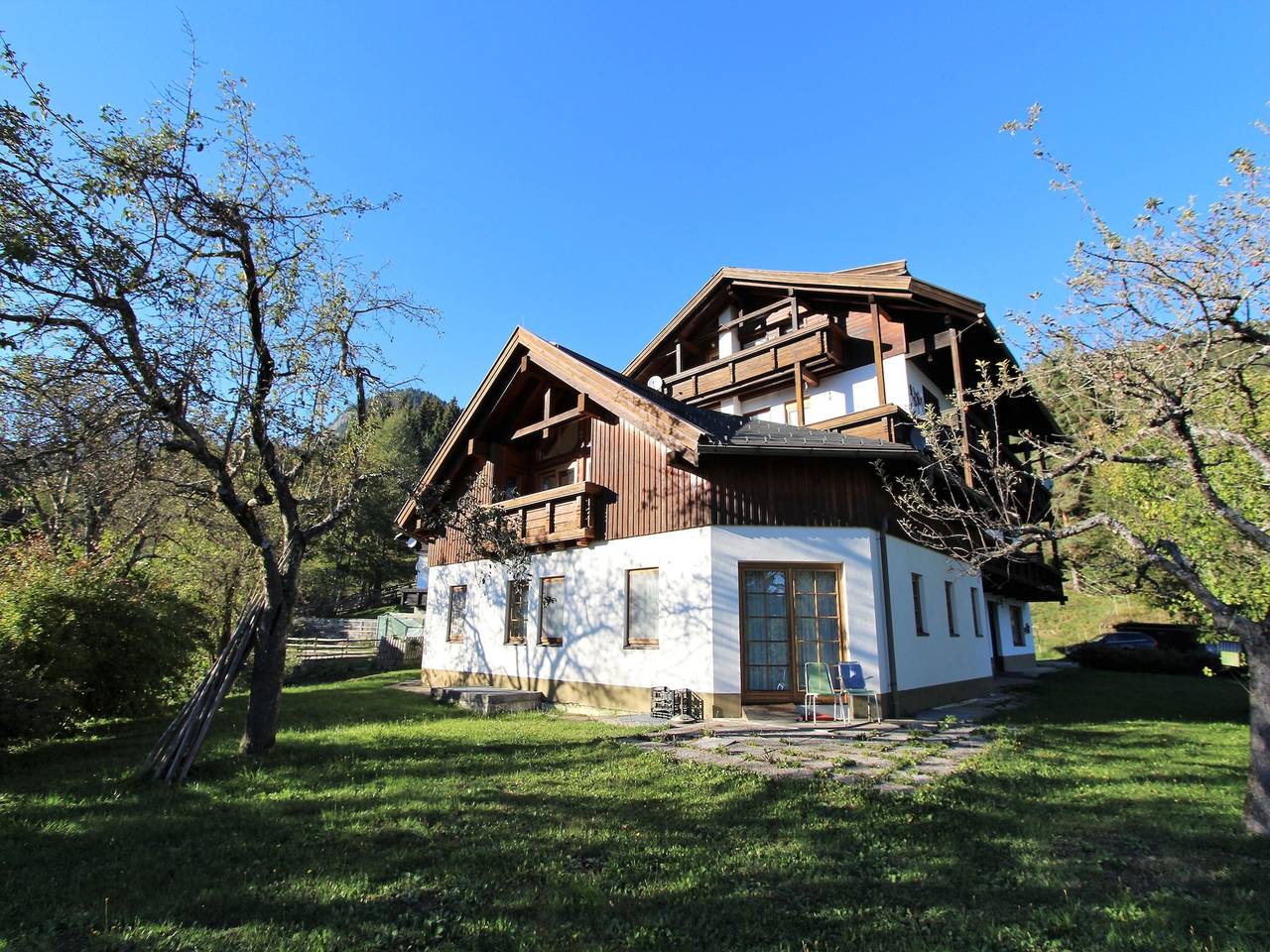 Ganze Wohnung, Ferienwohnung für 7 Personen mit Balkon in Gailtaler Alpen, Sankt Stefan im Gailtal