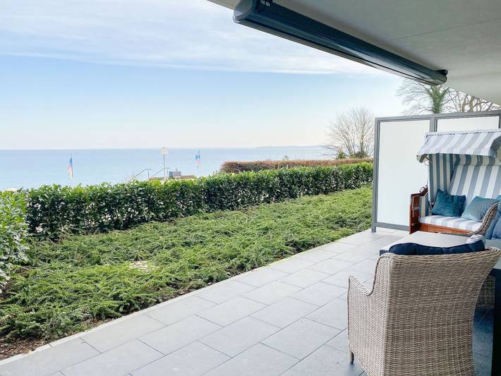 Ferienwohnung für 2 Personen, mit Sauna und Terrasse, kinderfreundlich in Scharbeutz