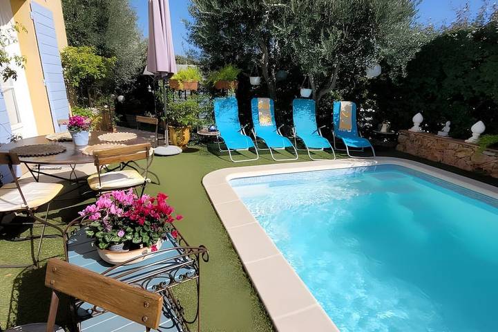 Chambre d’hôte pour 2 personnes, avec piscine et jardin à Roquebrune-sur-Argens - 4
