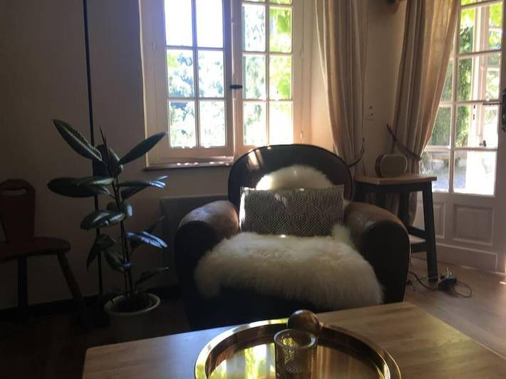 Location de vacances pour 3 personnes, avec Terrasse ainsi que Jardin et Vue à Beauficel - 2