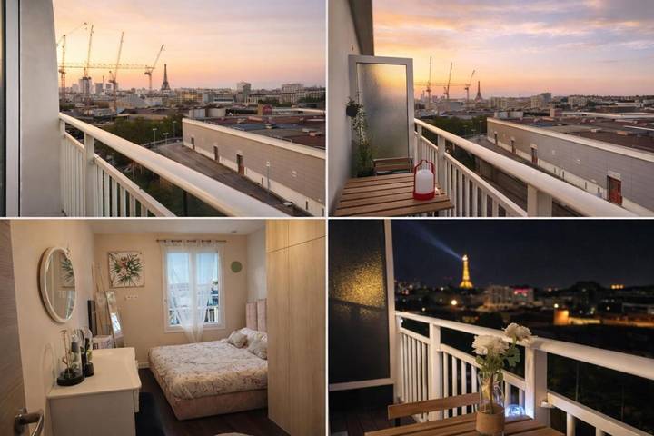 Maison d’hôte pour 2 personnes, avec terrasse ainsi que sauna et vue dans Parc des Expositions (Paris)