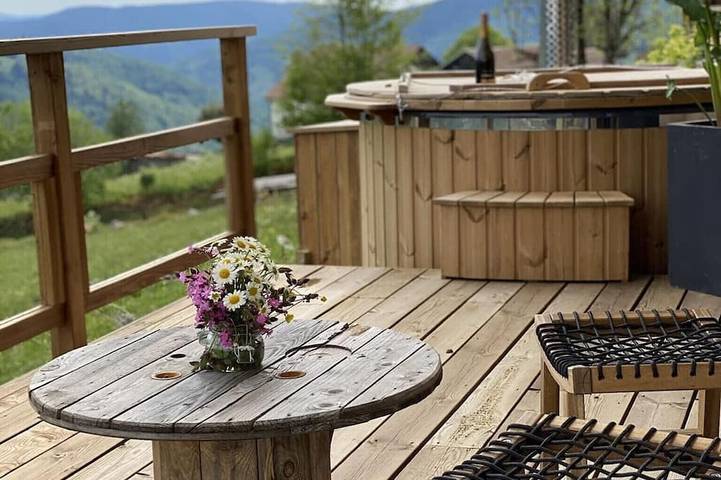 Gîte pour 4 personnes, avec jacuzzi et terrasse à La Bresse - 4