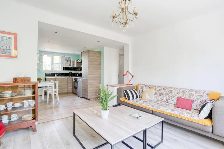 Apartamento de vacaciones para 4 personas, con jardín y vistas - 1