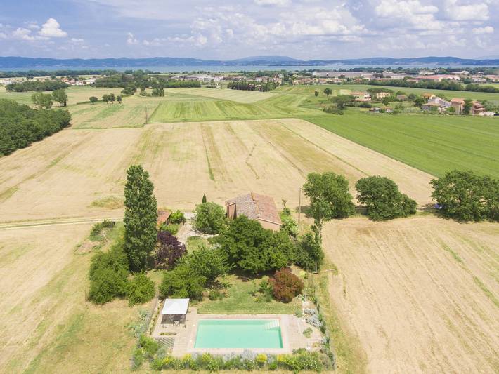 Location de vacances pour 6 personnes, avec jardin et vue à Castiglione del Lago - 3