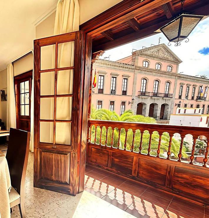 Apartamento para 10 personas, con vistas y balcón en Villa de La Orotava