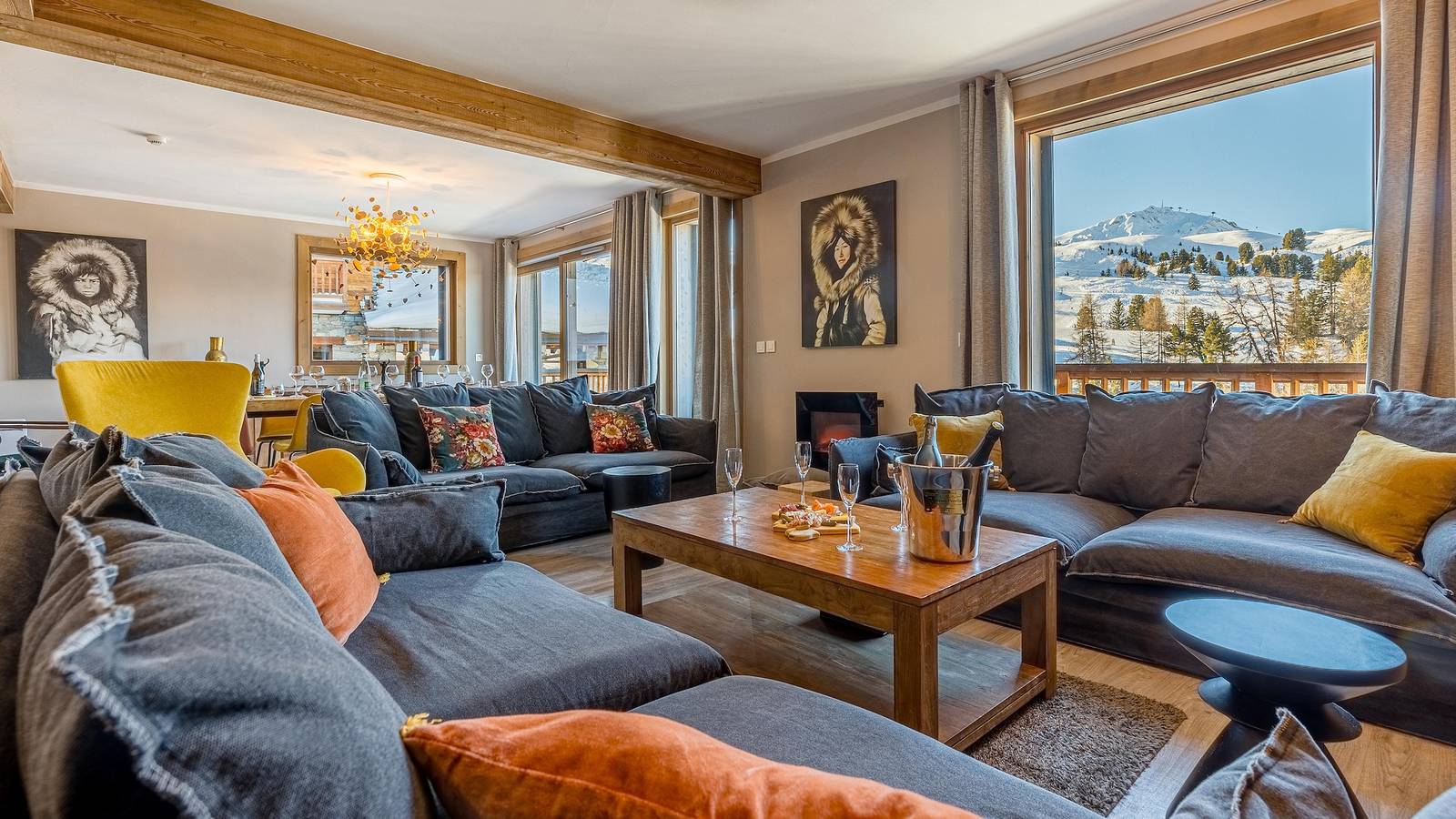 Chalet Juliette - 8 Zimmer Chalet für 14 Personen in Belle Plagne, La Plagne-Tarentaise