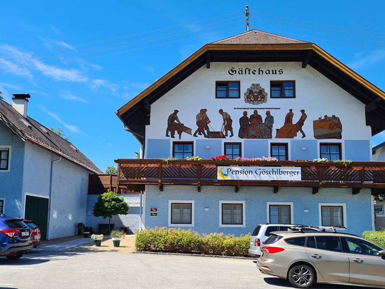 Pension Göschlberger - Doppelzimmer Standard in Mondsee (Stadt), Mondsee & Irrsee