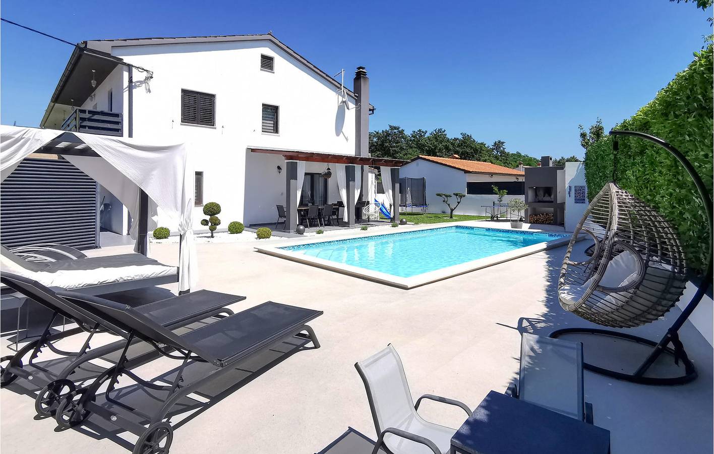 Ganze Ferienwohnung, Ferienwohnung für 6 Personen mit Terrasse in Režanci, Svetvinčenat