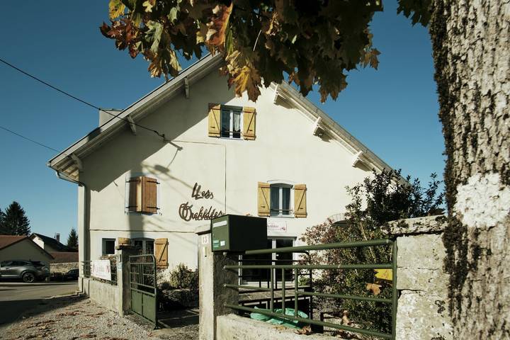Chambre d’hôte pour 4 personnes, avec vue sur le lac et jardin