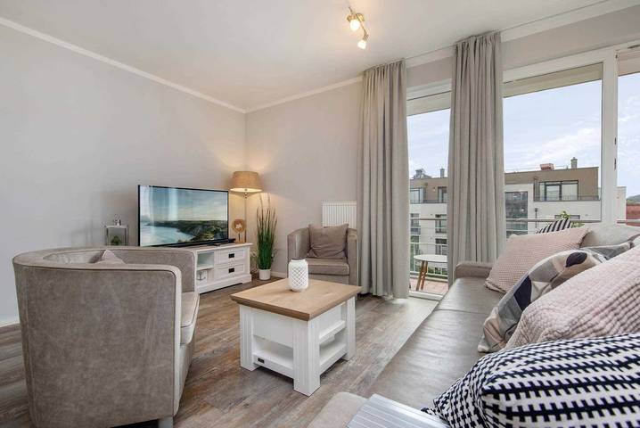 Ferienwohnung für 6 Personen, mit Balkon und Sauna in Binz