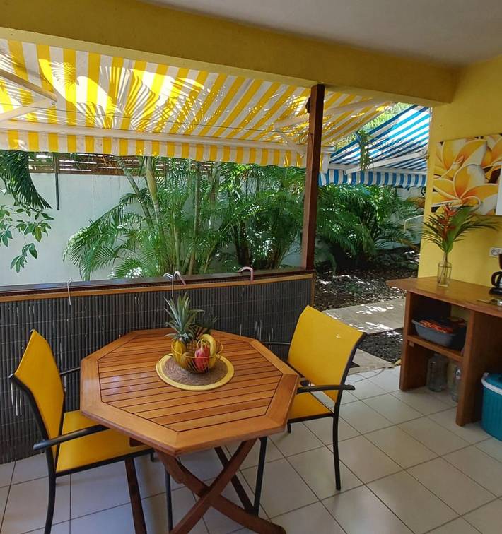 Gîte pour 3 personnes, avec terrasse ainsi que jardin et piscine dans Pointe-à-Pitre - 2