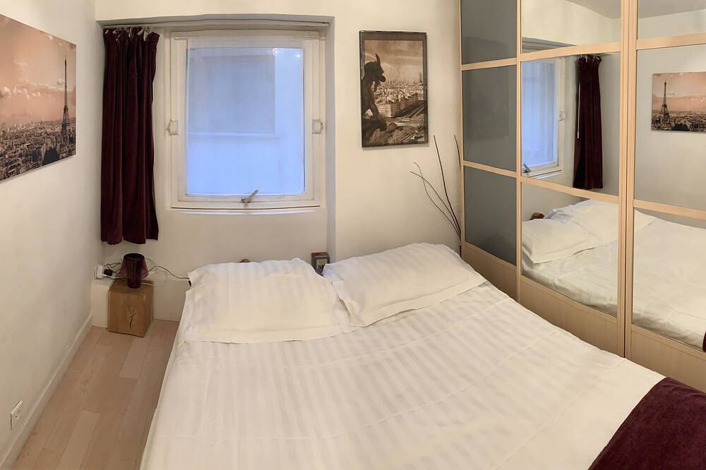 Entire apartment, Charming apartment with terrace, steps from Notre-Dame in Paris, Ile de France