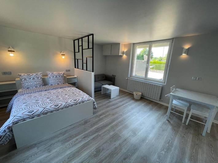 Location de vacances pour 2 personnes, avec terrasse à Bourseville