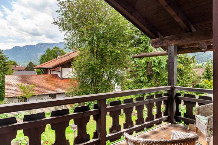 Ferienwohnung für 2 Personen, mit Balkon, mit Haustier in Unterammergau - 2