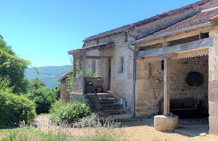 Gîte pour 4 personnes, animaux acceptés à Saint-Antonin-Noble-Val