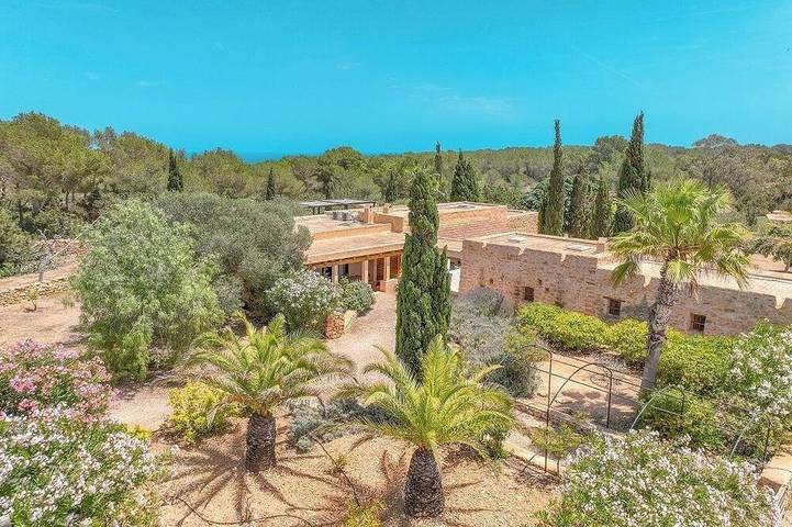 Ferienhaus für 10 Personen, mit Terrasse und Garten, mit Haustier auf Formentera