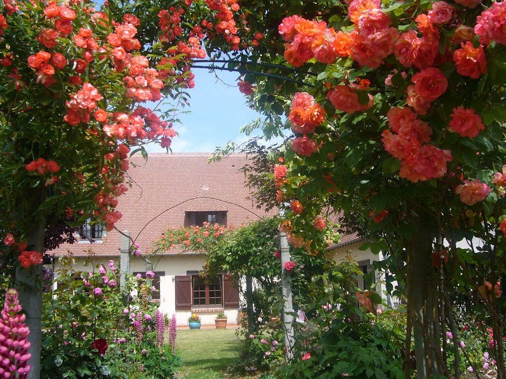La Roseraie - Chambre familiale Les Coquelicots in Courseulles-sur-Mer, Région de Caen