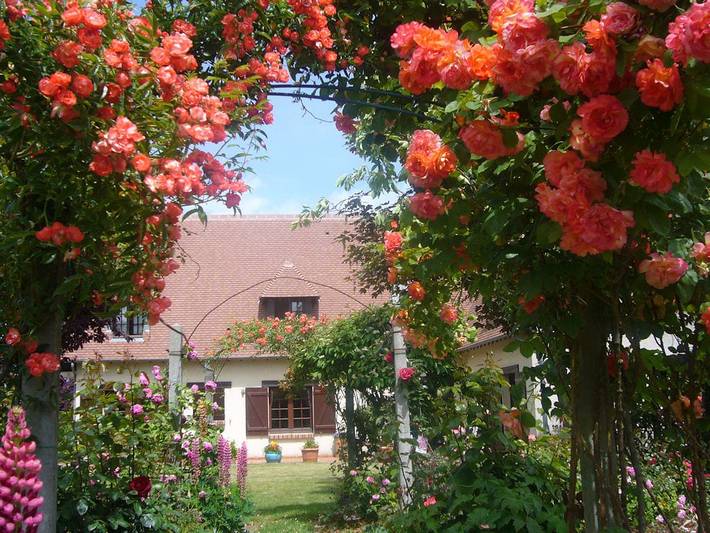 Chambre d’hôte pour 4 personnes, avec jardin