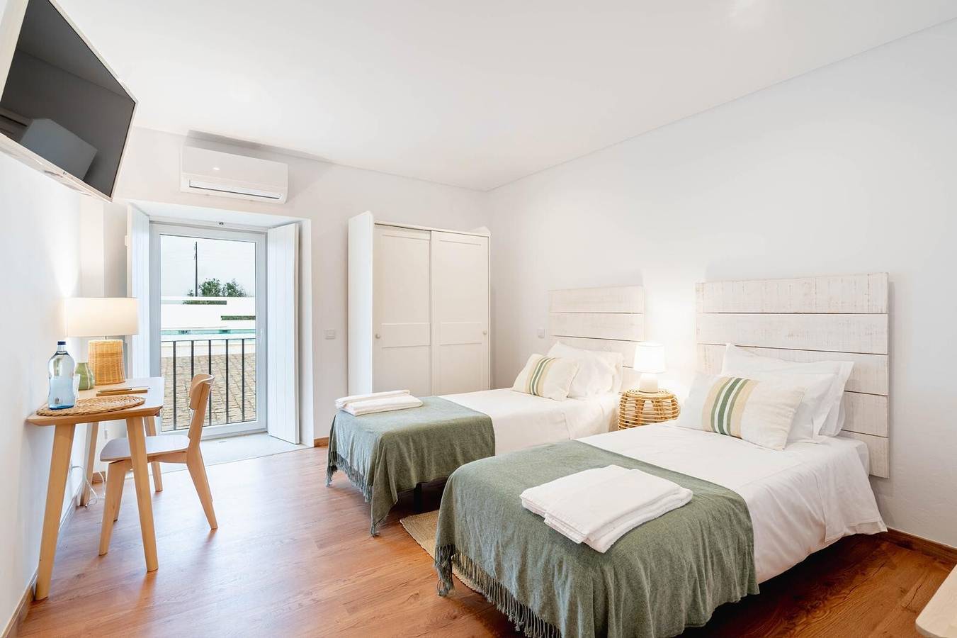 Kamer 'Familiar' met gedeeld zwembad, wifi en airconditioning in Fortios, Portalegre District
