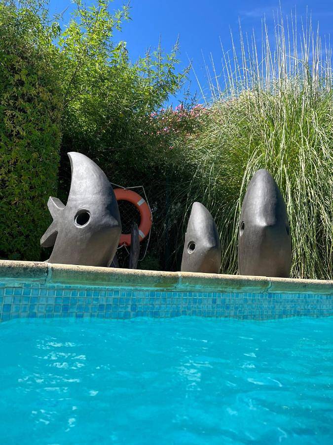 Gîte pour 2 personnes, avec jardin ainsi que vue et piscine à Congénies - 4