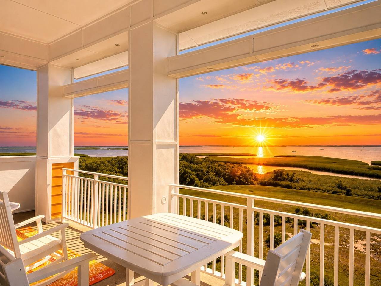 Entire apartment, New! Oceanfront Penthouse/ 2 Decks/ Pool/Beach/Gym in Virginia Beach