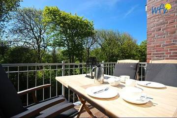 Ferienwohnung für 6 Personen, mit Balkon auf Wangerooge