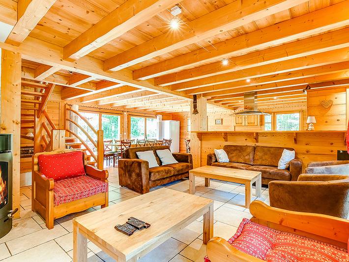 Chalet pour 15 personnes, avec balcon et jacuzzi à Chatel - 3