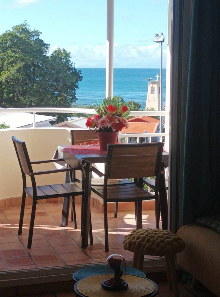 Gîte pour 4 personnes, avec terrasse ainsi que piscine et jardin à Tartane - 3