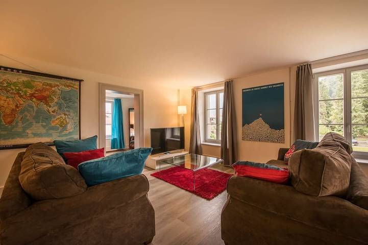 Ganze Wohnung, Exquisite Ferienwohnung im Herzen von Interlaken in Matten bei Interlaken, Thunersee