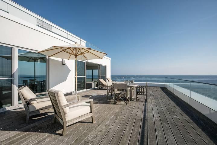 Ferienwohnung für 4 Personen, mit Balkon und Meerblick sowie Sauna in Deutschland - 3