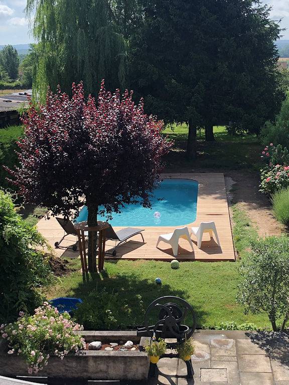 Cottage pour 4 personnes, avec jardin et piscine à Athée