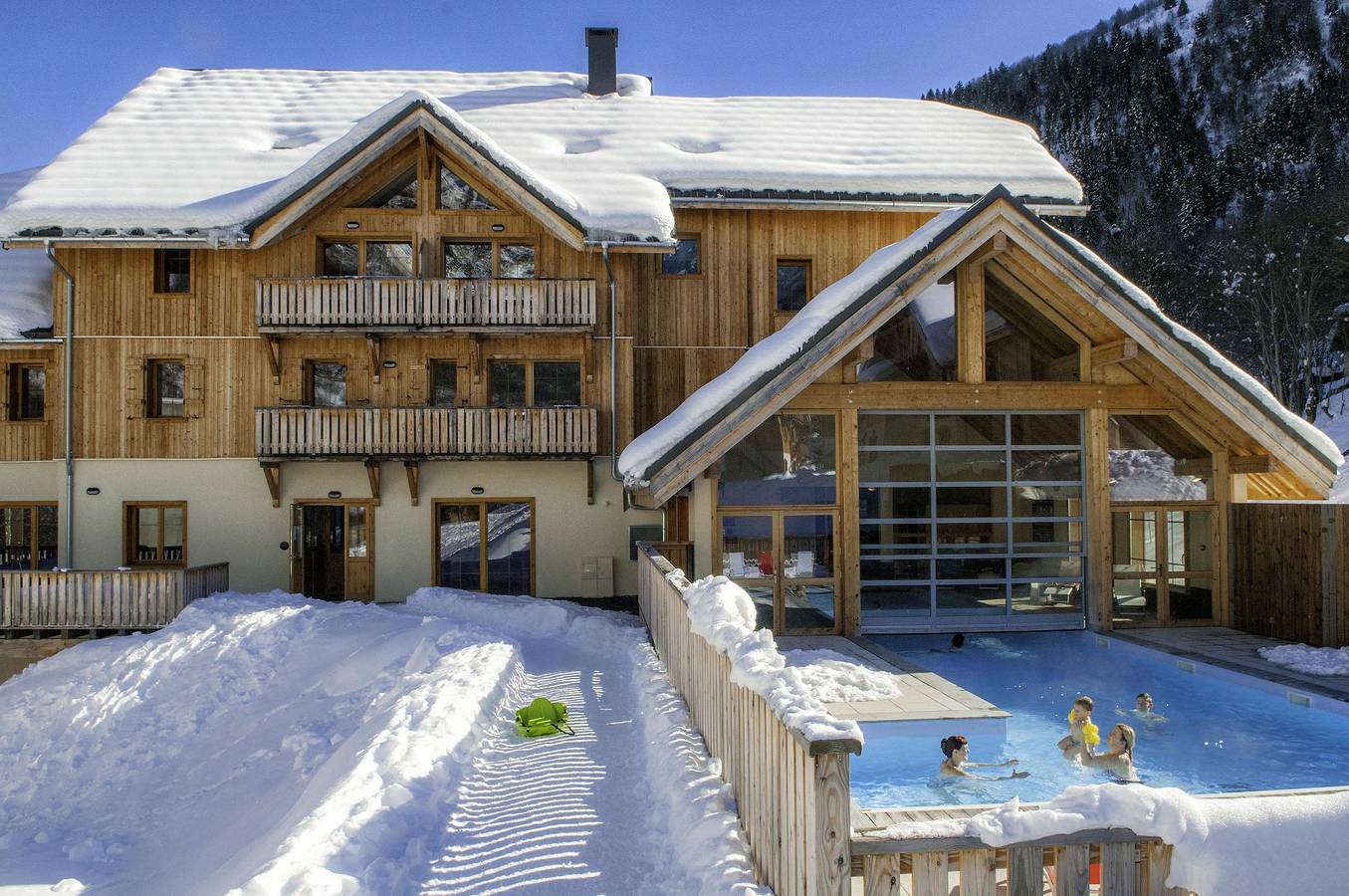 Ganze Wohnung, Résidence les Chalets de Belledonne - 3 Zimmer Maisonettewohnung für 7 Personen in Saint-Colomban-des-Villards, Region Saint-Jean-de-Maurienne