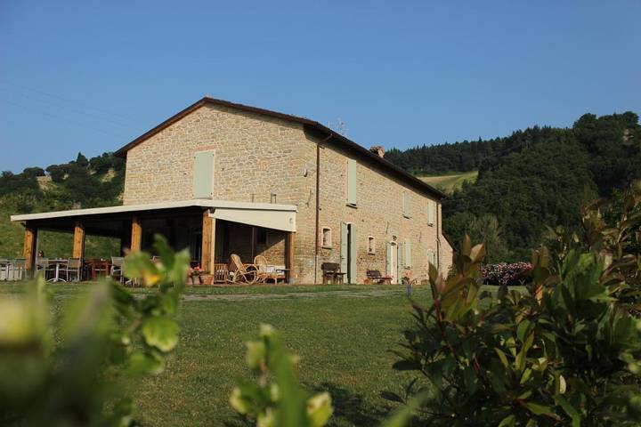Hotel voor 4 personen, with uitzicht and tuin as well as zwembad, met huisdier in Emilia-Romagna