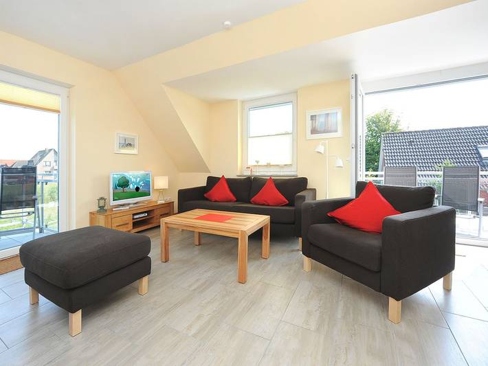 Ferienwohnung für 2 Personen, mit Balkon in Bensersiel - 3