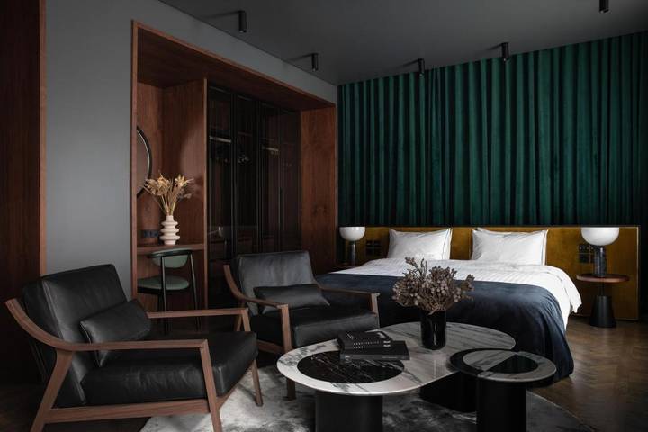 Hôtel pour 4 personnes, avec sauna et vue, animaux acceptés à Riga - 2