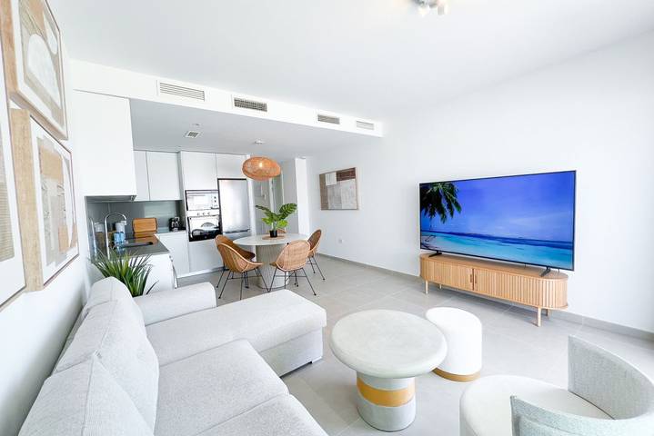 Villa para 5 pessoas, com Vista para o mar e Varanda/Terraço em El Paraíso