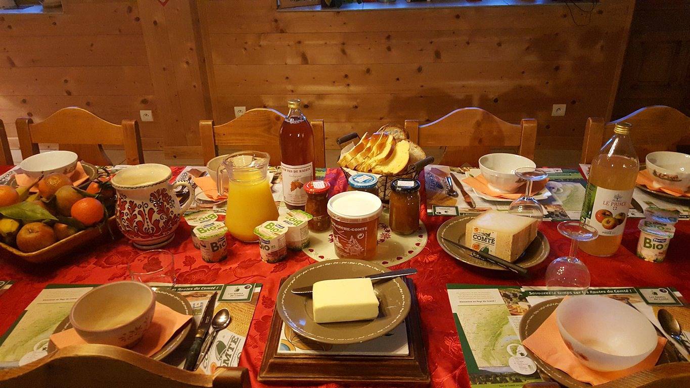 La ferme des Ravières - Douceur givrée in Orchamps-Vennes, Doubs